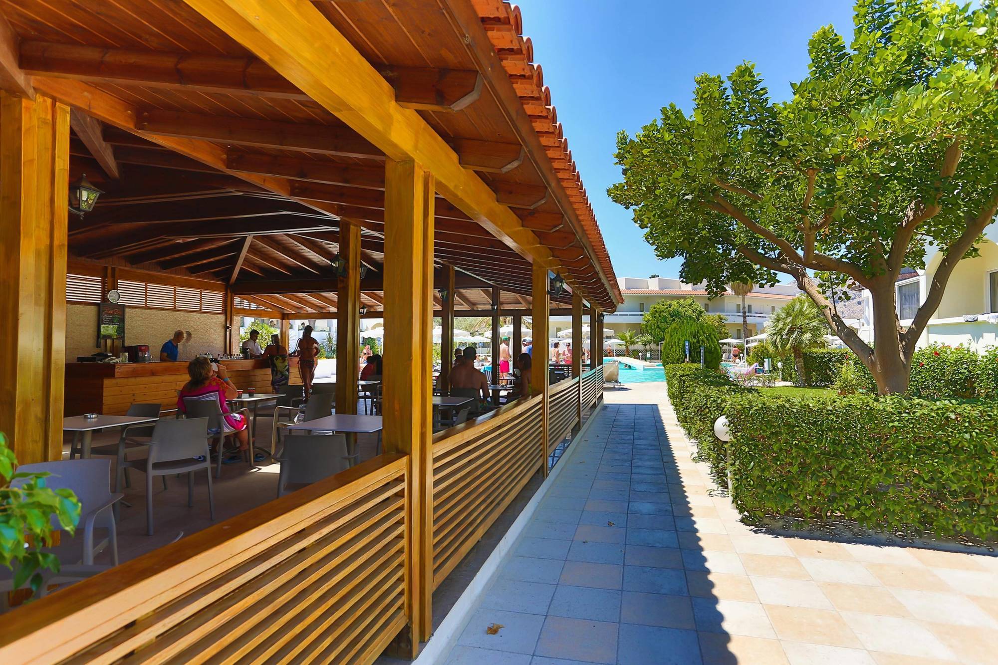 Hotel Niriides Beach Kolymbia Luaran gambar