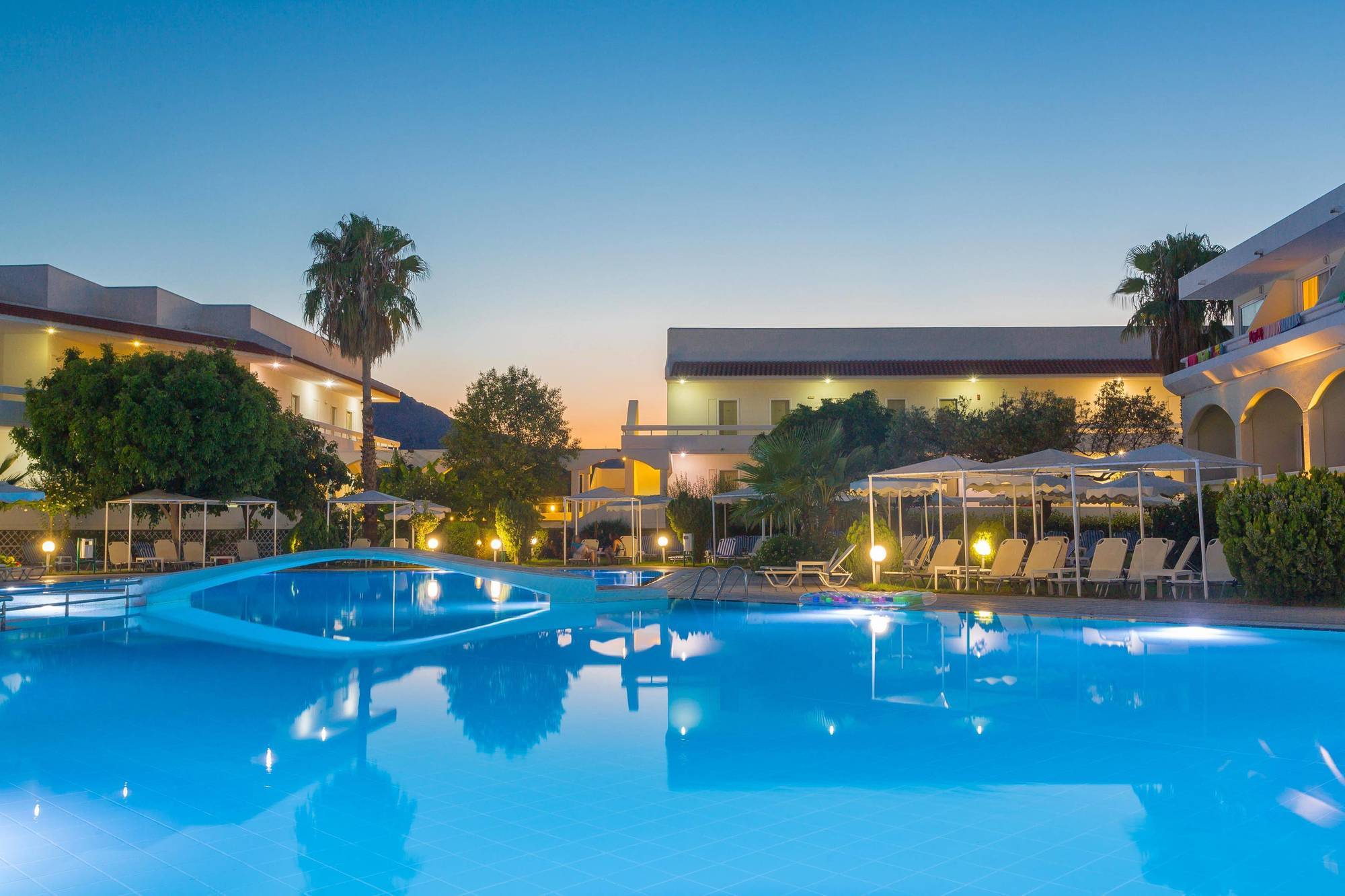 Hotel Niriides Beach Kolymbia Luaran gambar